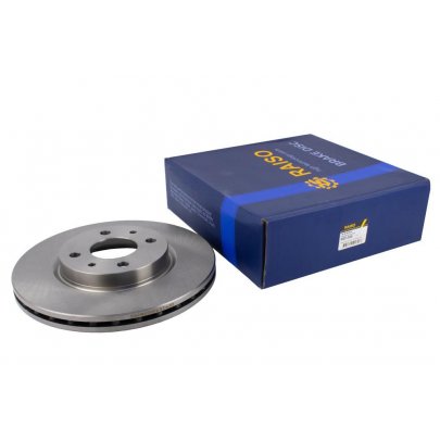 Тормозной диск передний (257x22mm) Fiat Doblo 01-11 RD1356 RAISO (Швеция)