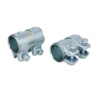 Хомут глушителя (45x95, 2шт) Renault Logan / Dacia Logan 2004-2013 0219-01-0075P/2 FourMAX (Польша)