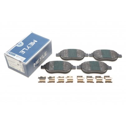 Тормозные колодки передние (до 10.2005 г.в, усиленная ходовая часть, тип BOSCH) Fiat Doblo 2001-2005 0252360019PD MEYLE (Германия)