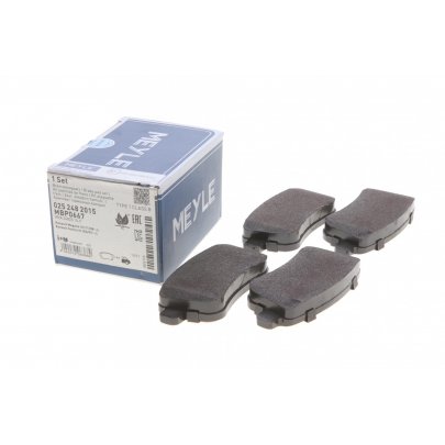 Гальмівні колодки передні (46мм) Renault Megane 3 / Рено Меган 3 2008-2016 0252482015 MEYLE (Німеччина)