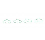 Прокладка впускного колектора Citroen C4 Picasso / Сітроен C4Пікассо 2.0 (бензин) 2006-2013 026466H CORTECO (Італія)