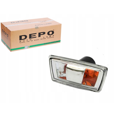 Повторитель поворота левый Opel Zafira B / Опель Зафира Б 2005–2015 037-32-843 DEPO (Тайвань)