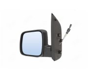 Зеркало левое ручное (без подогрева) Citroen Nemo / Peugeot Bipper / Fiat Fiorino II 2008- 2611M01 FPS (Тайвань)