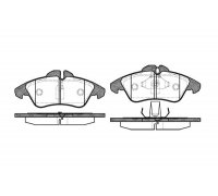 Гальмівні передні колодки без датчика (система ATE) MB Vito 638 1996-2003 0578.00 Remsa (Іспанія)