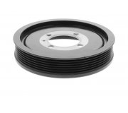Шків колінвалу (6PK, 152x32мм) Opel Zafira B / Опель Зафіра Б 1.7CDTI 2005–2015 06057 METALCAUCHO (Іспанія)