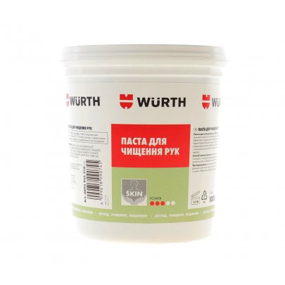 Очищувач рук (паста) Workshop Professional Hand Cleaner 0893955210 Wurth (Німеччина) 1кг