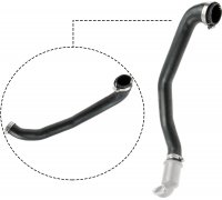 Патрубок от интеркулера Ford C‑MAX 2 / Форд С Макс 2 1.0 (бензин) 2010–2019 09-0145 GATES (Бельгия)