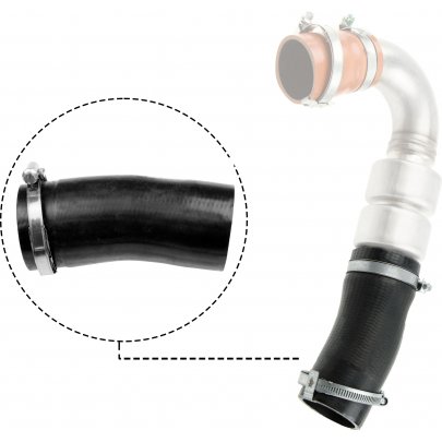 Патрубок от интеркулера Ford C‑MAX 2 / Форд С Макс 2 2.0TDI 2010–2019 09-0946 GATES (Бельгия)