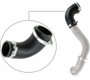 Патрубок від інтеркулера Ford C‑MAX 2 / Форд С Макс 2 2.0TDI 2010–2019 09-0947 GATES (Бельгія)