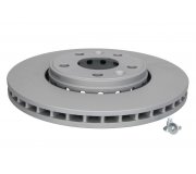 Тормозной диск передний (296х26мм) Renault Megane 3 / Рено Меган 3 2008-2016 09.B353.10 BREMBO (Италия)