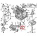 Сайлентблок подушки двигуна задній (d=30мм) Peugeot Partner / Citroen Berlingo 1.8D / 1.9D / 2.0HDi 1996-2011 41554 UCEL (Туреччина) - Фото №2