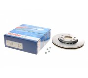 Тормозной диск передний (280х24мм) Renault Megane 3 / Рено Меган 3 2008-2016 0986479553 BOSCH (Германия)