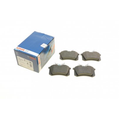 Гальмівні колодки передні (53мм) Renault Megane 3 / Рено Меган 3 2008-2016 0986494387 BOSCH (Німеччина)