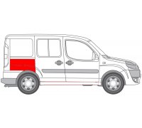 Ремонтна частина крила задня права Fiat Doblo 01-11 2042582 KLOKKERHOLM (Данія)