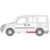 Ремонтная часть кузова слева  (длина 110см) Fiat Doblo 01-11 1020-07-029343P BLIC (Польша) - Фото №1