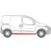 Ремонтная часть порога правый (длина 165см) Citroen Nemo / Peugeot Bipper / Fiat Fiorino II 2008- 6505-06-0553016P BLIC (Польша) - Фото №1