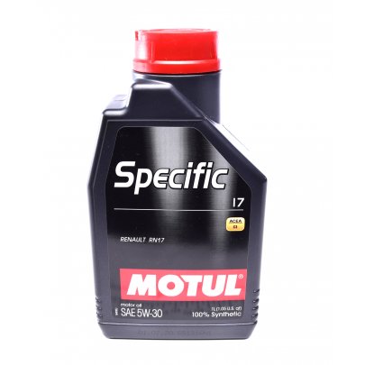 Синтетичне моторне масло 5W30 Specific 17 1L (RN 17) 102301 MOTUL (Франція)