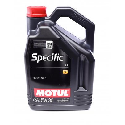 Синтетичне моторне масло 5W30 Specific 17 5L (RN 17) 102306 MOTUL (Франція)