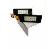 Подсветка номера (LED, комплект 2шт) Fiat Scudo II / Citroen Jumpy II / Peugeot Expert II 2007- 111002 BS Auto (КНР)