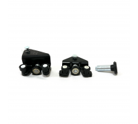 Комплект роликов боковой правой двери (нижний + средний + верхний) Renault Trafic II / Opel Vivaro A / Nissan Primastar 01-14 111058 SOLGY (Испания)