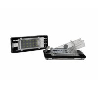 Підсвітка номера (LED, комплект 2шт) Renault Duster / Рено Дастер 2010-2018 111153 BS Auto (КНР)