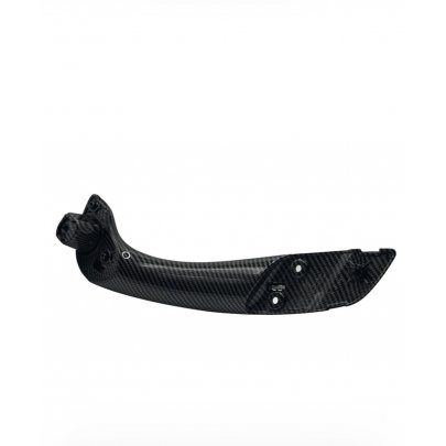 Накладка ручки двери (левая, карбон, OE 809540001R / 809600007R ) Renault Megane 3 / Рено Меган 3 2008-2016 111282 BS Auto