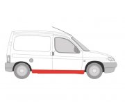 Ремонтна частина правого порога Peugeot Partner / Citroen Berlingo 1996-2011 0550002 KLOKKERHOLM (Данія)