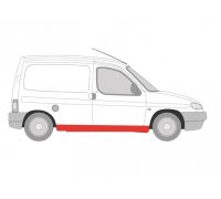 Ремонтна частина правого порога Peugeot Partner / Citroen Berlingo 1996-2011 0550002 KLOKKERHOLM (Данія)