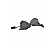 Подсветка на зеркало правая / левая (LED, 2шт, комплект, OE 3C0945292 ) Volkswagen Passat B6 / Фольксваген Пассат Б6 2005-2010 111297 BS Auto