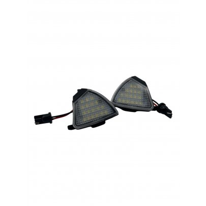 Подсветка на зеркало правая / левая (LED, 2шт, комплект, OE 3C0945292 ) Volkswagen Passat B6 / Фольксваген Пассат Б6 2005-2010 111297 BS Auto
