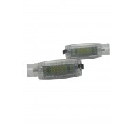 Лампа подсветки зеркала на солнцезащитном козырьке (LED, 2 шт, комплект, OE 1K094710971N / 1K0947109 ) Volkswagen Sharan 2 / Фольксваген Шаран 2 2010-2022 111314 BS Auto
