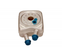 Радіатор масляний / теплообмінник (56x92x92) Volkswagen Passat B6 / Фольксваген Пассат Б6 1.9TDI 2005-2010 CO0102 BGA (Великобританія)