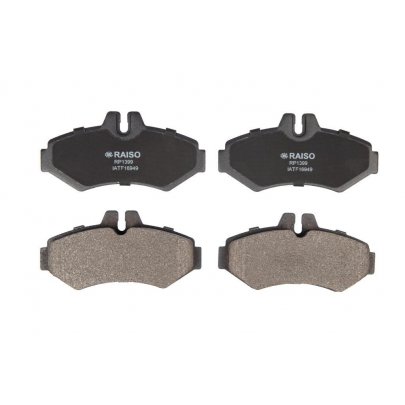 Гальмівні колодки задні (BOSCH, 126x65x19мм) VW LT 28-35 1996-2006 RP1399 RAISO (Швеция)