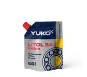 Автомобільне пластичне мастило LITOL-24 (літієва) 4352 YUKO (Україна) 375г