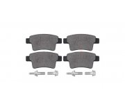 Тормозные колодки задние без датчика Citroen C4 Picasso / Ситроен C4 Пикассо 2006-2013 1241.00 Remsa (Испания)