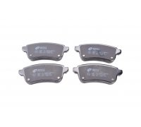 Гальмівні колодки передні (46мм) Renault Megane 3 / Рено Меган 3 2008-2016 1387.10 Remsa (Іспанія)