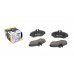 Тормозные колодки задние (BOSCH, 126x65x19мм) MB Sprinter 208-316 1995-2006 141289 ICER (Испания) - Фото №1