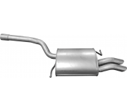 Глушитель двигателя ( OE 3C0253609AJ ) Volkswagen Passat B6 / Фольксваген Пассат Б6 2005-2010 ED30.643 EDEX (Польша)