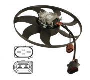 Вентилятор радиатора (d=360мм) Volkswagen Passat B6 / Фольксваген Пассат Б6 2005-2010 74W1006 FPS (Тайвань)