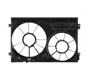 Вентилятор радиатора ( OE 1K0121205AB , с корпусом) Volkswagen Passat B6 / Фольксваген Пассат Б6 2005-2010 74W159 FPS (Тайвань)