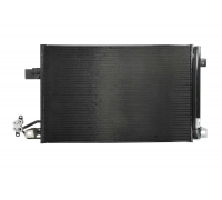 Радіатор кондиціонера ( OE 3C0820411, з осушувачем, 570x440x16) Volkswagen Passat B6 / Фольксваген Пассат Б6 3.2FSI / 3.6FSI 2005-2010 FP74K466-AV AVA (Нідерланди)