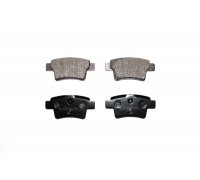 Гальмівні колодки задні без датчика Citroen C4 Picasso / Сітроен C4 Пікассо 2006-2013 1617271880 EUROREPAR (Туреччина)
