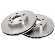 Тормозной диск передний вентилируемый (R15, 280x24mm) VW Transporter T4 / Фольксваген Транспортер Т4 90-03 16657 ABS (Нидерланды)