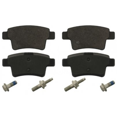 Тормозные колодки задние без датчика Citroen C4 Picasso / Ситроен C4 Пикассо 2006-2013 16793 FEBI (Германия)