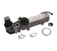 Клапан EGR рециркуляции отработанных газов (с радиатором) VW Caddy IV 1.6TDI 2015- 170659 FEBI (Германия)