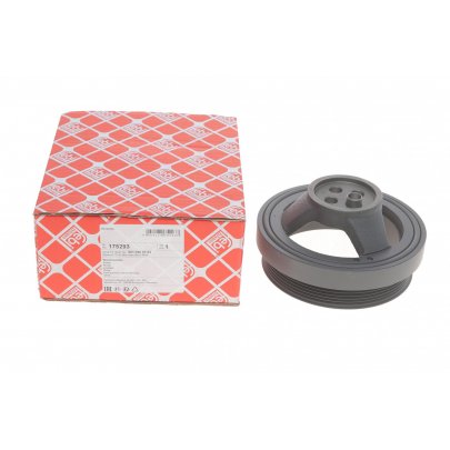Шкив коленвала (6PK, 148x85мм, двигатель: OM651) MB Vito 639 2.2CDI 2003- 175293 FEBI (Германия)