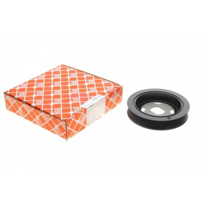 Шкив коленвала (D=163мм) Renault Scenic 3 / Рено Сценик 3 1.6dCi 2009-2016 177635 FEBI (Германия)