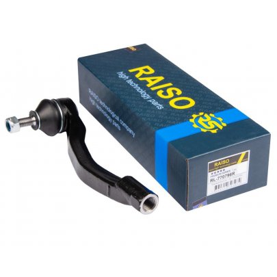 Наконечник рульової тяги правий Renault Scenic II / Рено Сценік 2 2003-2009 RL-770796R RAISO (Швеція)
