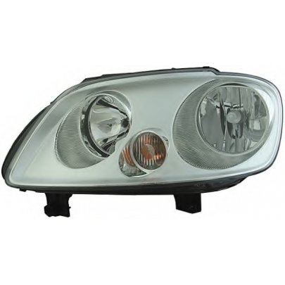 Фара передня права (тип ламп: H1/H7) VW Caddy III 2004-2010 441-1193R-LD-EM DEPO (Тайвань)