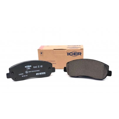 Тормозные колодки задние без датчика Citroen C4 Picasso / Ситроен C4 Пикассо 2006-2013 181853 ICER (Испания)